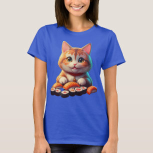 Camiseta Sushi Cat