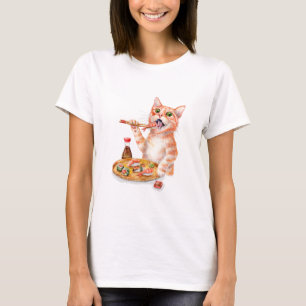 Camiseta Sushi Cat