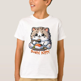 Camiseta Sushi Cat