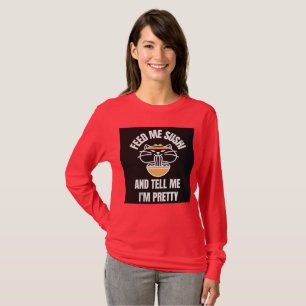 Camiseta SUSHI CAT - ALIMENTE ME DIGA QUE SOU T-shirts BONI