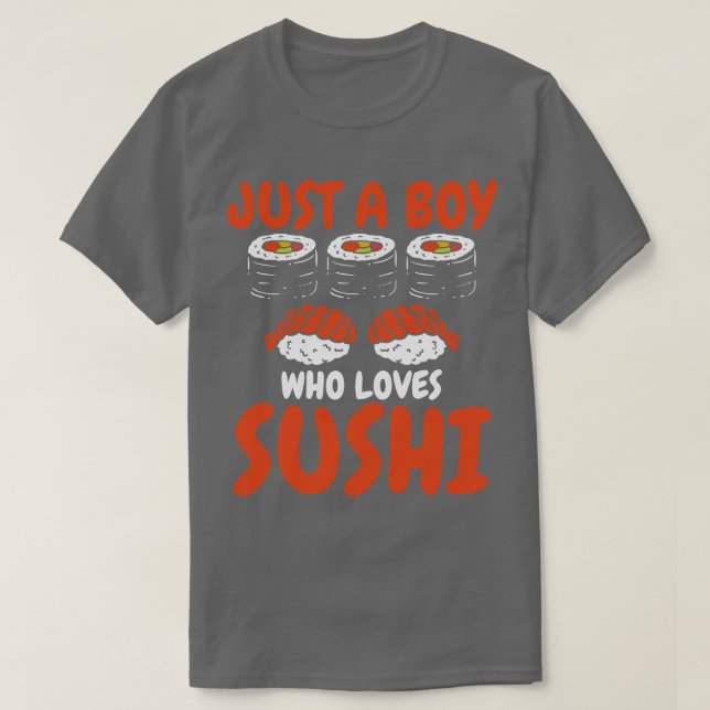 Camiseta Sushi - Comida Japonesa Sushi Lover (Frente do Design)