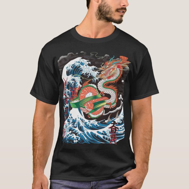 Camiseta Sushi Dragon (Frente)
