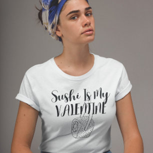 Camiseta Sushi É Meu Namorados