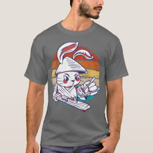 Camiseta Sushi, fazer de coelho de samurai, engraçado, com