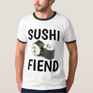 Camiseta SUSHI FIEND, California Roll T-shirts