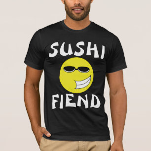 Camiseta SUSHI FIEND Engraçado T-Shirts