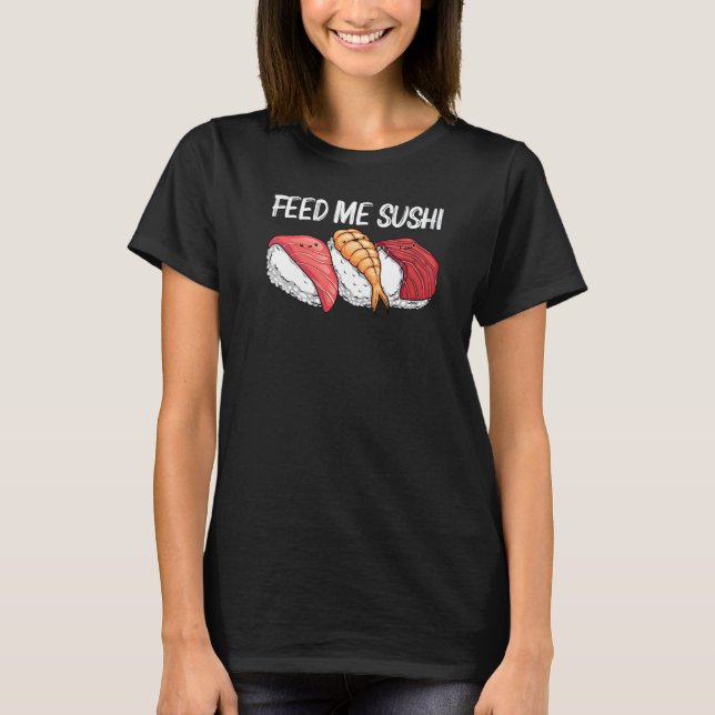 Camiseta Sushi For Men Women Kids Japanese Sushi (Frente)