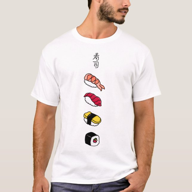 Camiseta Sushi Japonês (Frente)