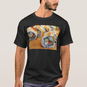 Camiseta Sushi Japonês Delicioso Comida Asiática Yummy