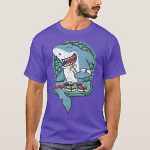 Camiseta Sushi kawaii japonês ama peixe japão 