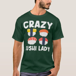 Camiseta Sushi legal Para Mulheres Mãe Frutos De Sashimi Ja