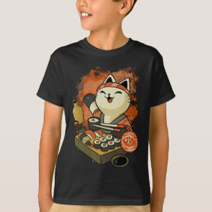 Camiseta Sushi Master Cat