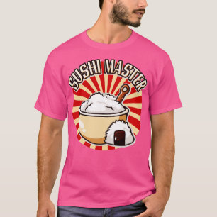 Camiseta Sushi Master Japonês Cuisine Chef