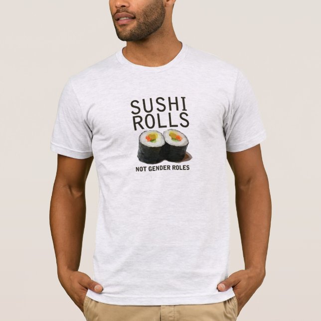 Camiseta Sushi não cumpre papéis de gênero (Frente)