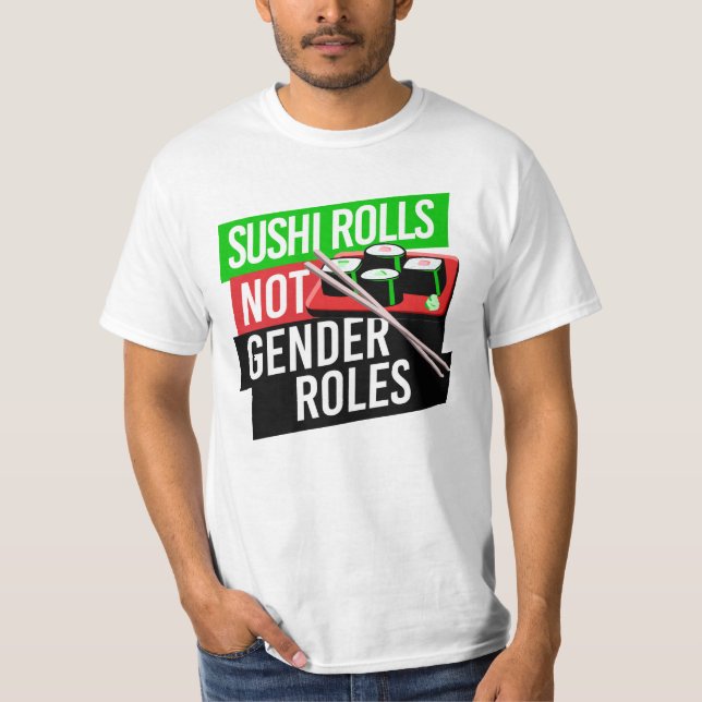 Camiseta Sushi não cumpre papéis de gênero (Frente)