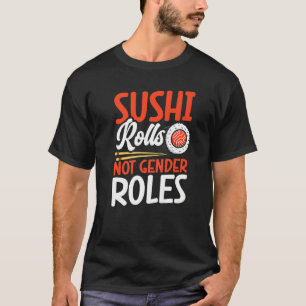 Camiseta Sushi não cumpre papéis de gênero sushi Japão