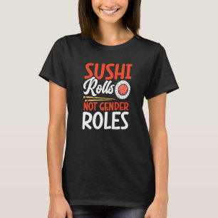 Camiseta Sushi não cumpre papéis de gênero sushi Japão