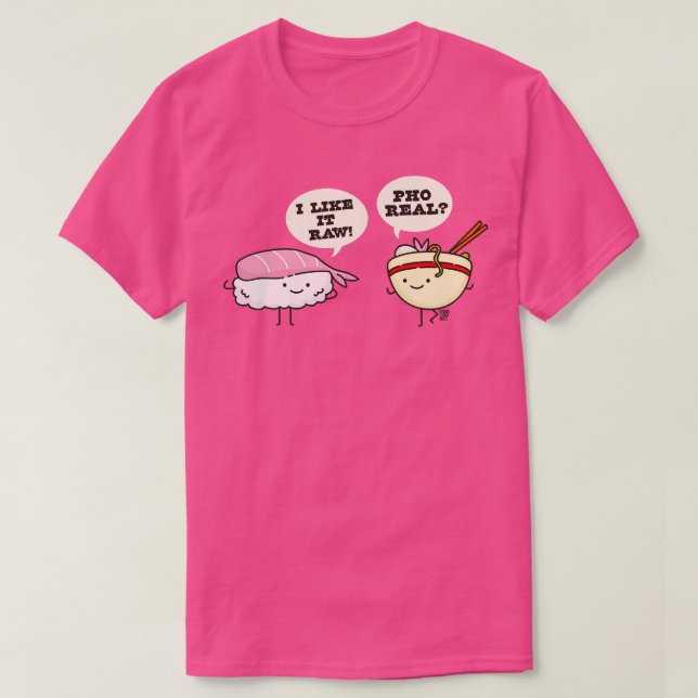 CAMISETA SUSHI PHO REAL (Frente do Design)