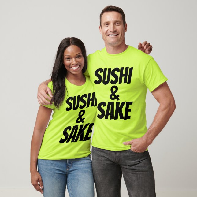 Camiseta SUSHI & SAKE T-Shirts (Unissex)