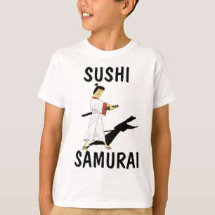 CAMISETA SUSHI SAMURAI FUNNY BOYS T-SHIRTS