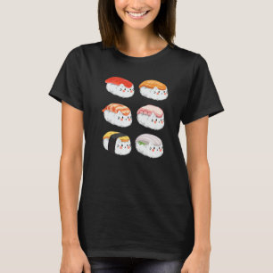 Camiseta Sushi Sesspack Cats Para Todos Os Gatos