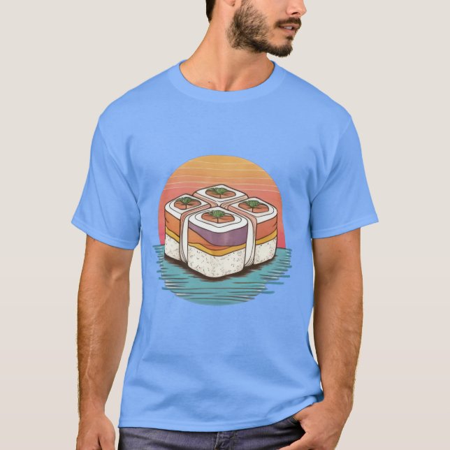 Camiseta Sushi Sunset (Frente)
