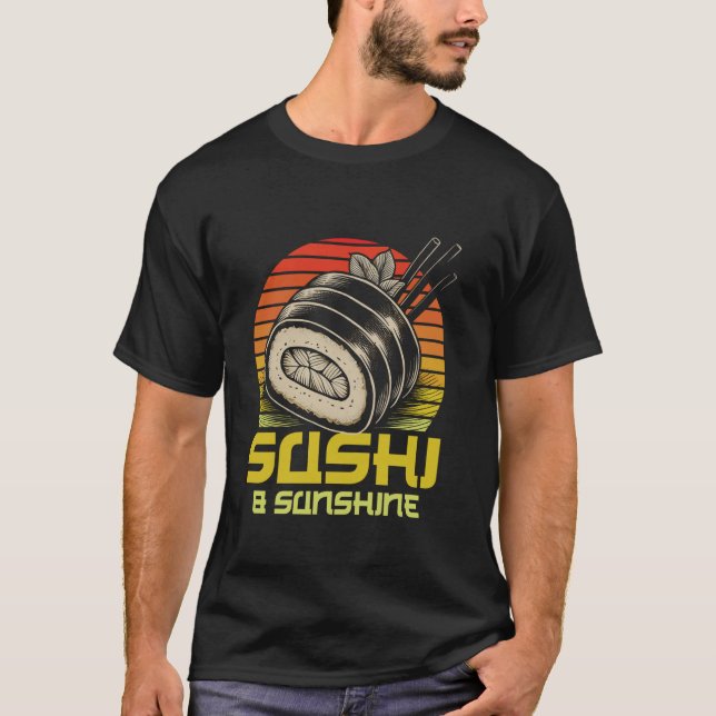 Camiseta Sushi & Sunshine Sushi Lover Cuisine (Frente)