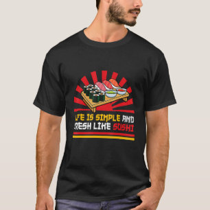 Camiseta sushi sushi comida sushitime Japanesefood sashimi