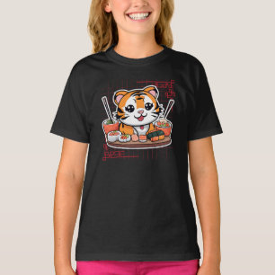 Camiseta Sushi Tiger Servido