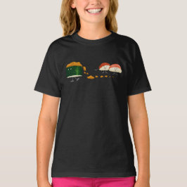 Camiseta Sushi uni engraçado desarrumado