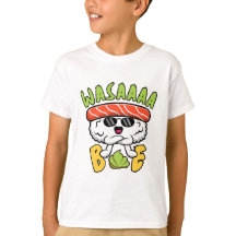 Sushi Wasabi Comida Pun Funny Legal