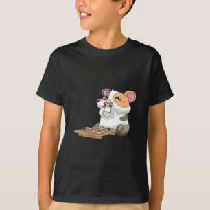 Camiseta Sushika para Comer Porcos Guiné Pig Kawaii