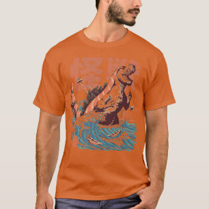 Camiseta Sushizilla Sushi Monster Comida japonesa Kaiju Fun