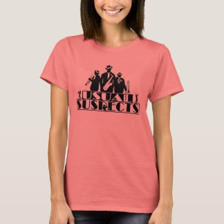 Camiseta Suspeita habitual de T-Shirt do dedo do ventilador