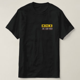 Camiseta Suspender Compilação Repetir Reprodução Blocos Com