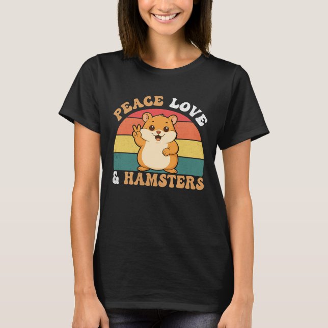 Camiseta Suspensão Oficial | Hamster Funny Cute (Frente)