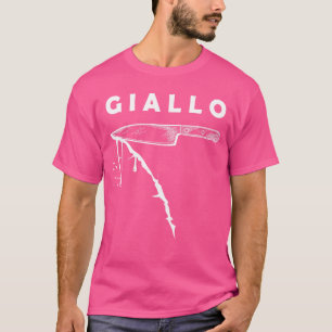 Camiseta Suspense de Terror Giallo Italiano Filme Slasher