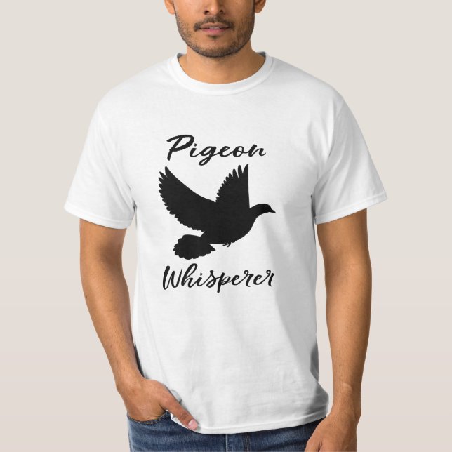 Camiseta Suspirador de Pombo para um Pássaro (Frente)