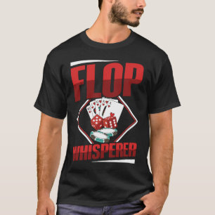 Camiseta Suspiro de Fluxo para um amante de Poker