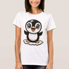 Camiseta Süßer Kawaii-Babypinguin