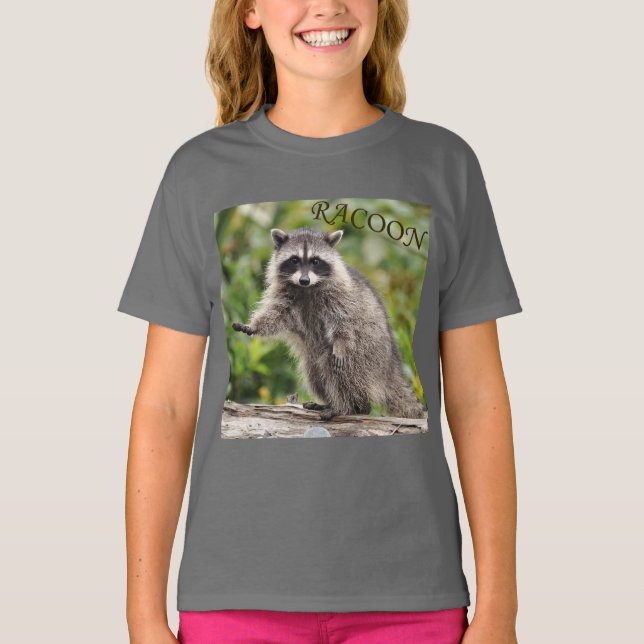 Camiseta süsser Waschbär  (Frente)