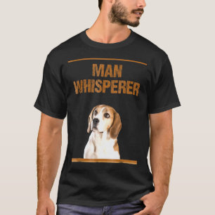 Camiseta Sussuro do Homem de Salvação do Beagle Beagle Dog