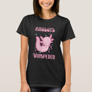 Camiseta Sussurrador de Axolote Salamandra Mexicana Axolote