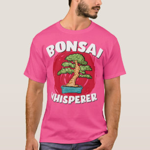 Camiseta Sussurrador de Bonsai Engraçado Cultivo Japonês