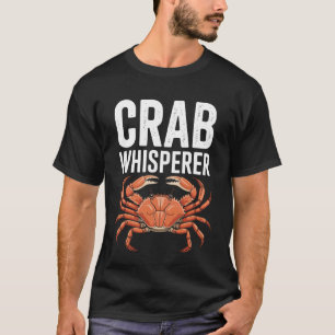 Camiseta Sussurrador de Caranguejo Mar Frutos do Mar Pesca