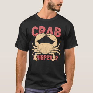 Camiseta Sussurrador de Caranguejos Retrô Caça Pesca Carang