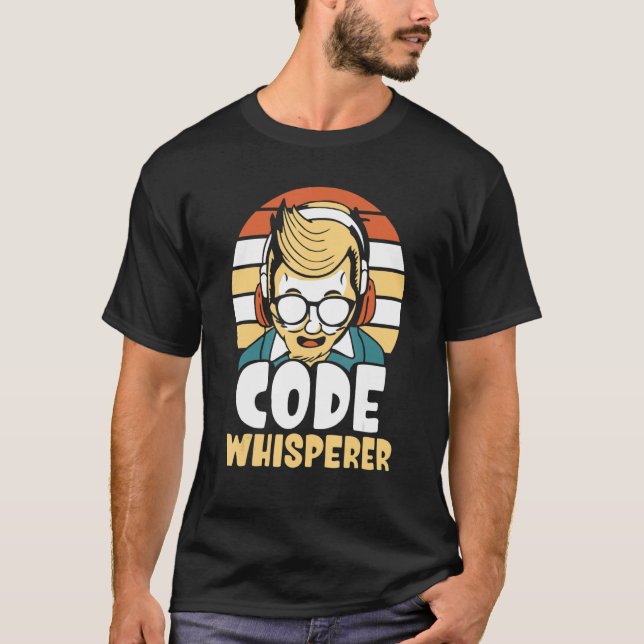 Camiseta Sussurrador de Código Codificação Programador Códi (Frente)