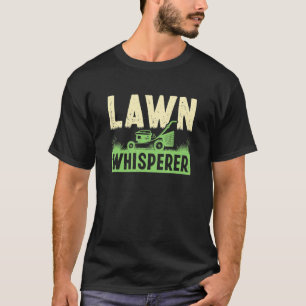 Camiseta Sussurrador de Corte de Grama Jardineiro Paisagist