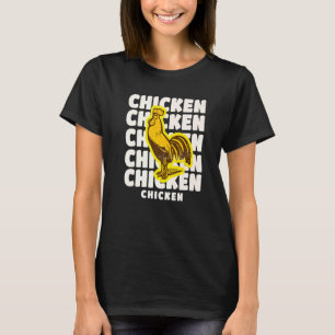 Camiseta Sussurrador de Frango Agricultor de Galinhas Anima