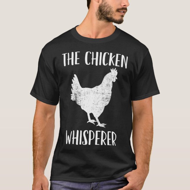 Camiseta Sussurrador de Frango T (Frente)